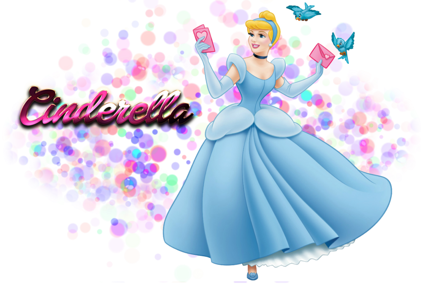 Download Cinderella Clipart Png Photo - Disha Name Transparent Png (850x576), Png Download