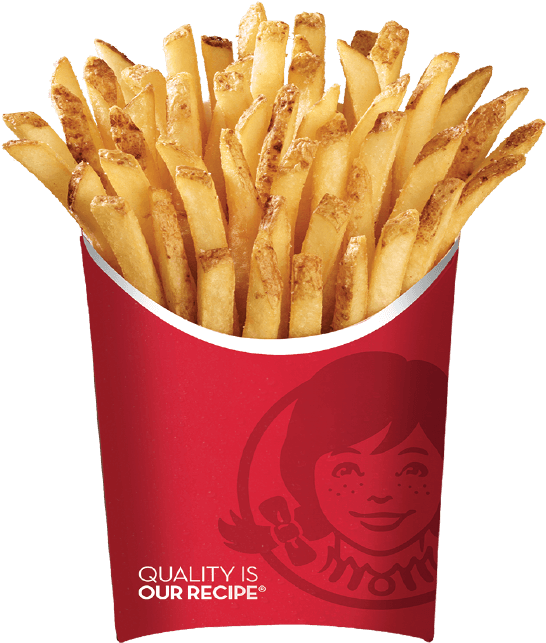 Medium French Fries - Wendys Fries Clipart (1165x854), Png Download