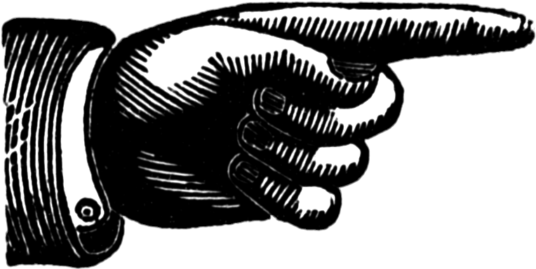 Fingers Clipart Point At You - Pointing Finger No Background - Png Download (850x550), Png Download