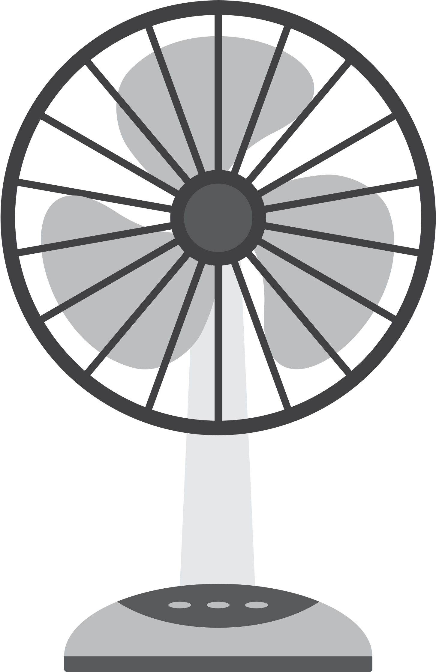 Electric Fan Png Picture - Fan Clipart Png Transparent Png (2400x2400), Png Download
