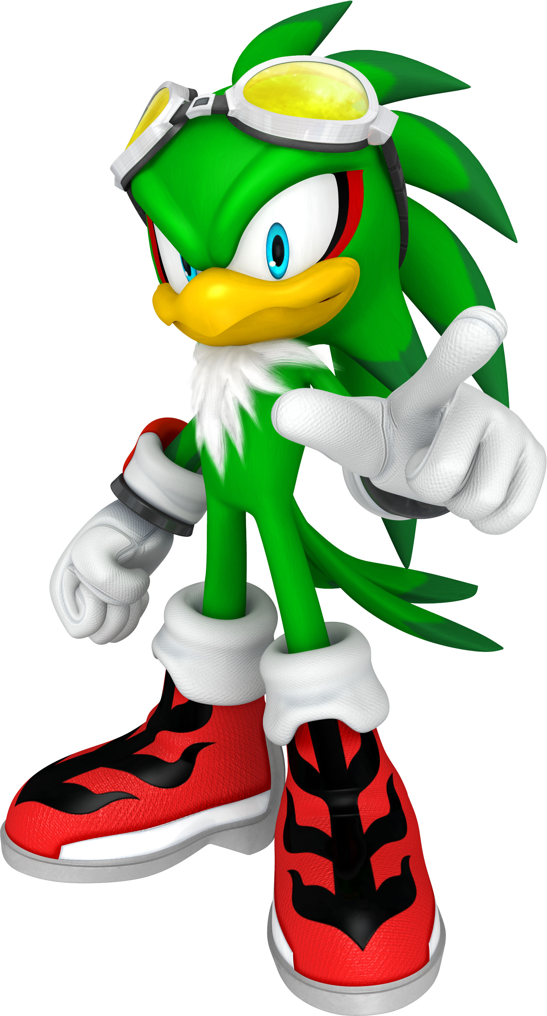 Jet The Hawk To Antropomorficzny Orzeł Z Serii Sonic - Sonic The Hedgehog Jet Clipart (1748x3248), Png Download