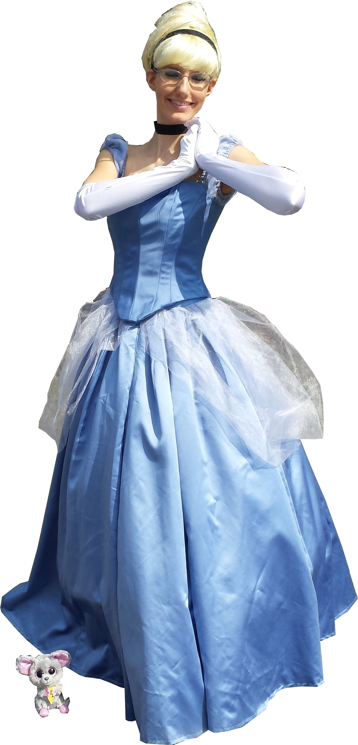 2017 Time Travel Costumes Cinderella Gown Dress Costume - Cosplay Princess Png Clipart (1425x2948), Png Download