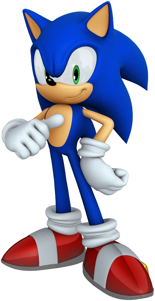 Sonic The Hedgehog 2010 Clipart (504x976), Png Download