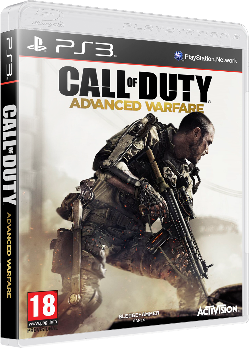 Advanced Warfare Details Launchbox - Call Of Duty Advanced Warfare Ps4 Png Clipart (984x1365), Png Download