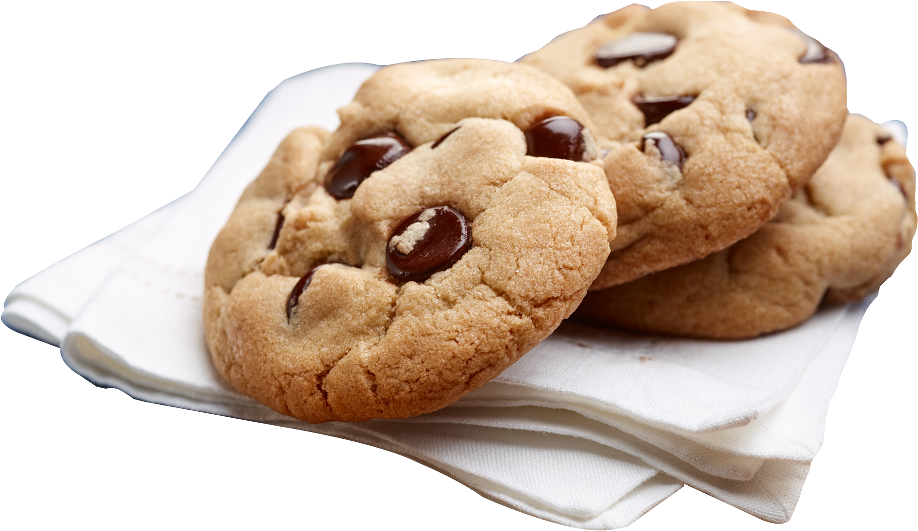 Chocolate Chip Cookie Clipart (2000x1209), Png Download