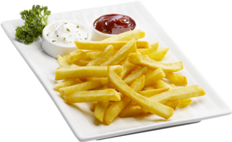 French Fries Clipart Transparent - Porcion De Papa Fritas En Png (800x800), Png Download