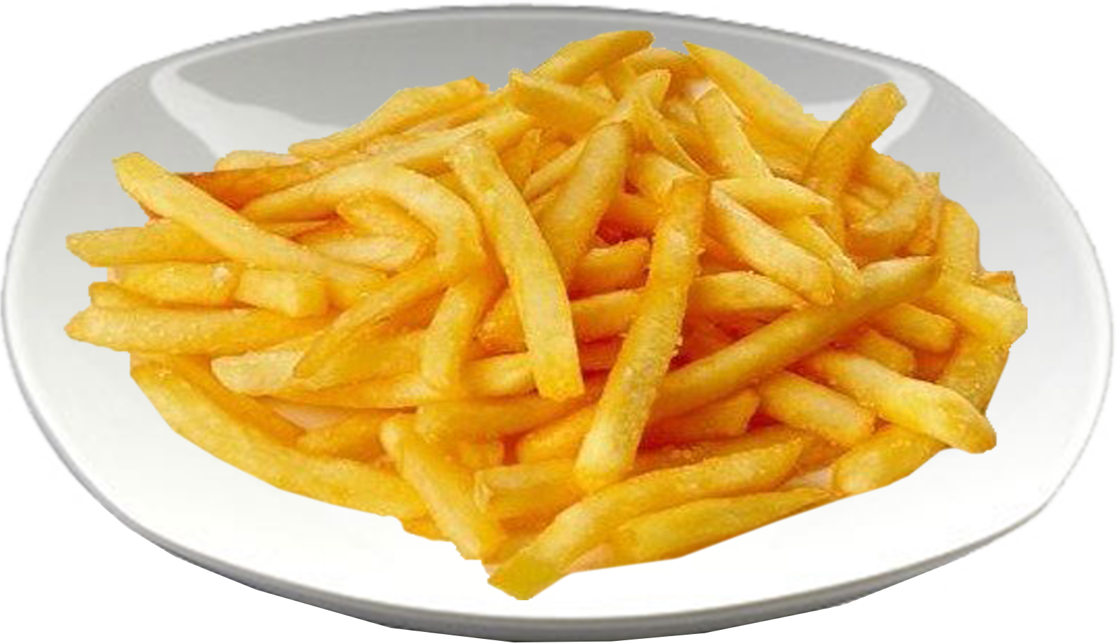 Fries Clipart (1616x932), Png Download