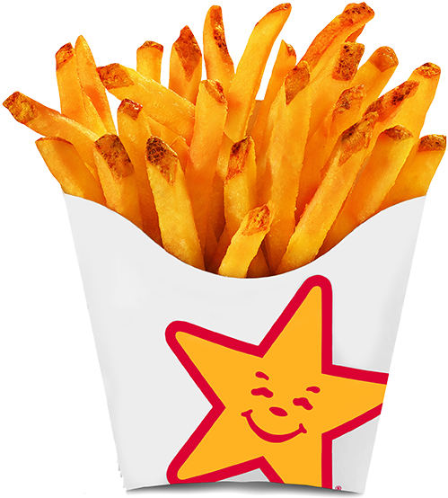 Natural Cut French Fries - Carls Jr Fries Png Clipart (625x640), Png Download