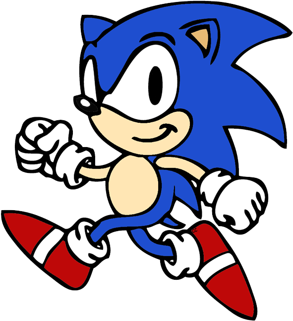Sonic The Hedgehog Clip Art Images Cartoon - Sonic The Hedgehog Clipart - Png Download (600x652), Png Download
