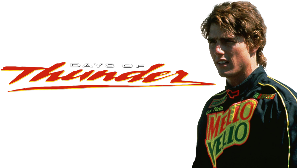 Days Of Thunder Image - Days Of Thunder Png Clipart (1000x562), Png Download