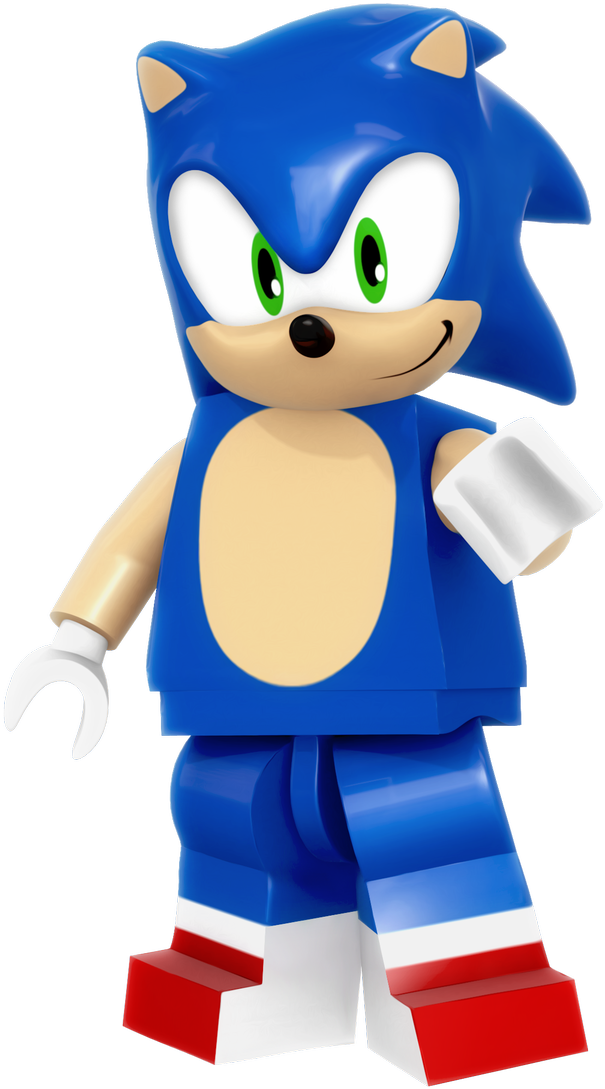 Imagenes De Lego Sonic Clipart (1200x1200), Png Download