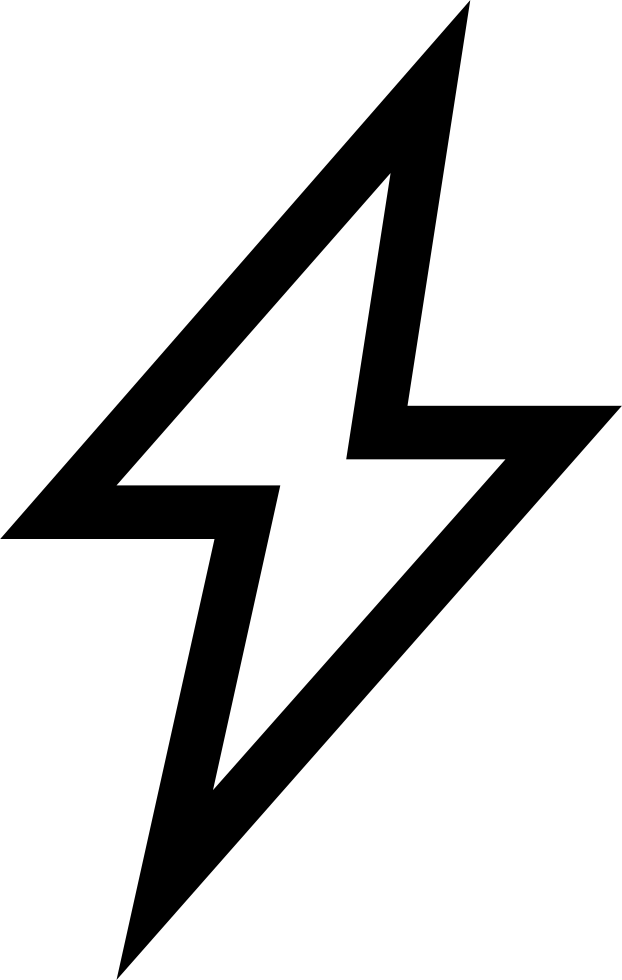 622 X 980 13 - Thunderbolt Png Clipart (622x980), Png Download