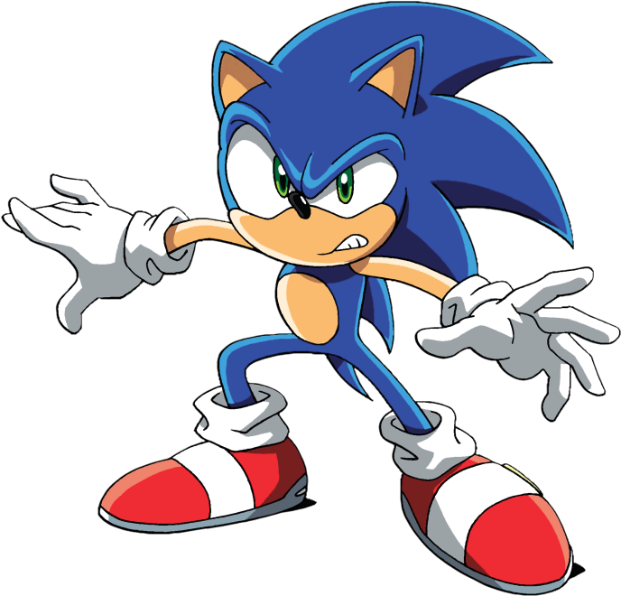 Sonic The Hedgehog Png Pack - Sonic X Sonic Png Clipart (718x713), Png Download