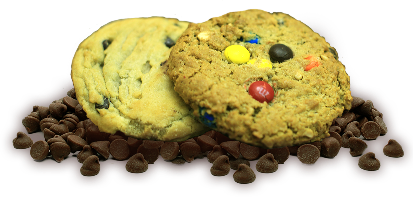 Chocolate Chip Clipart (1600x942), Png Download