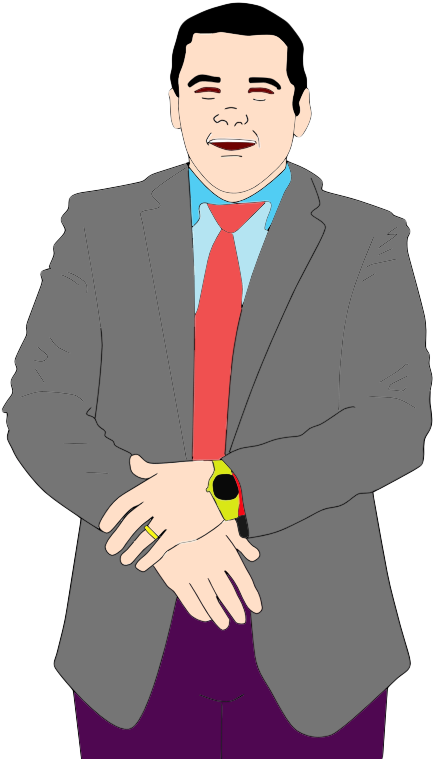 Businessman Clipart Png Transparent Png (456x800), Png Download