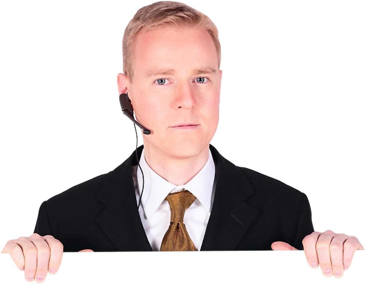 Businessman Png Image - Customer Service Clipart (1172x914), Png Download