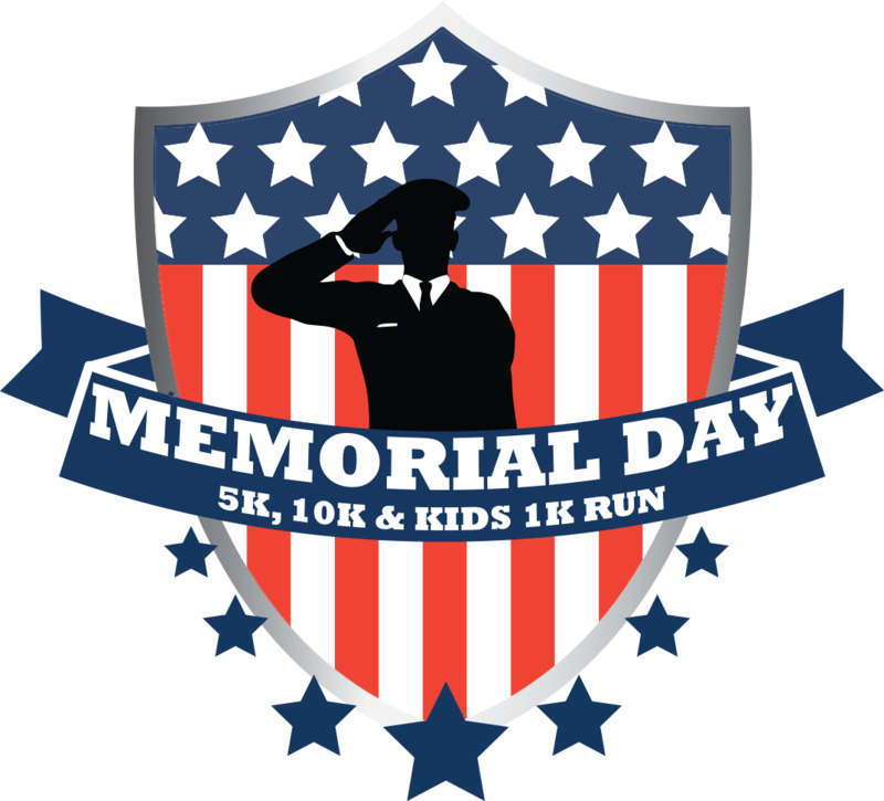 Memorial Day 5k, 10k & Kids 1k Run - Flag Of The United States Clipart (800x725), Png Download