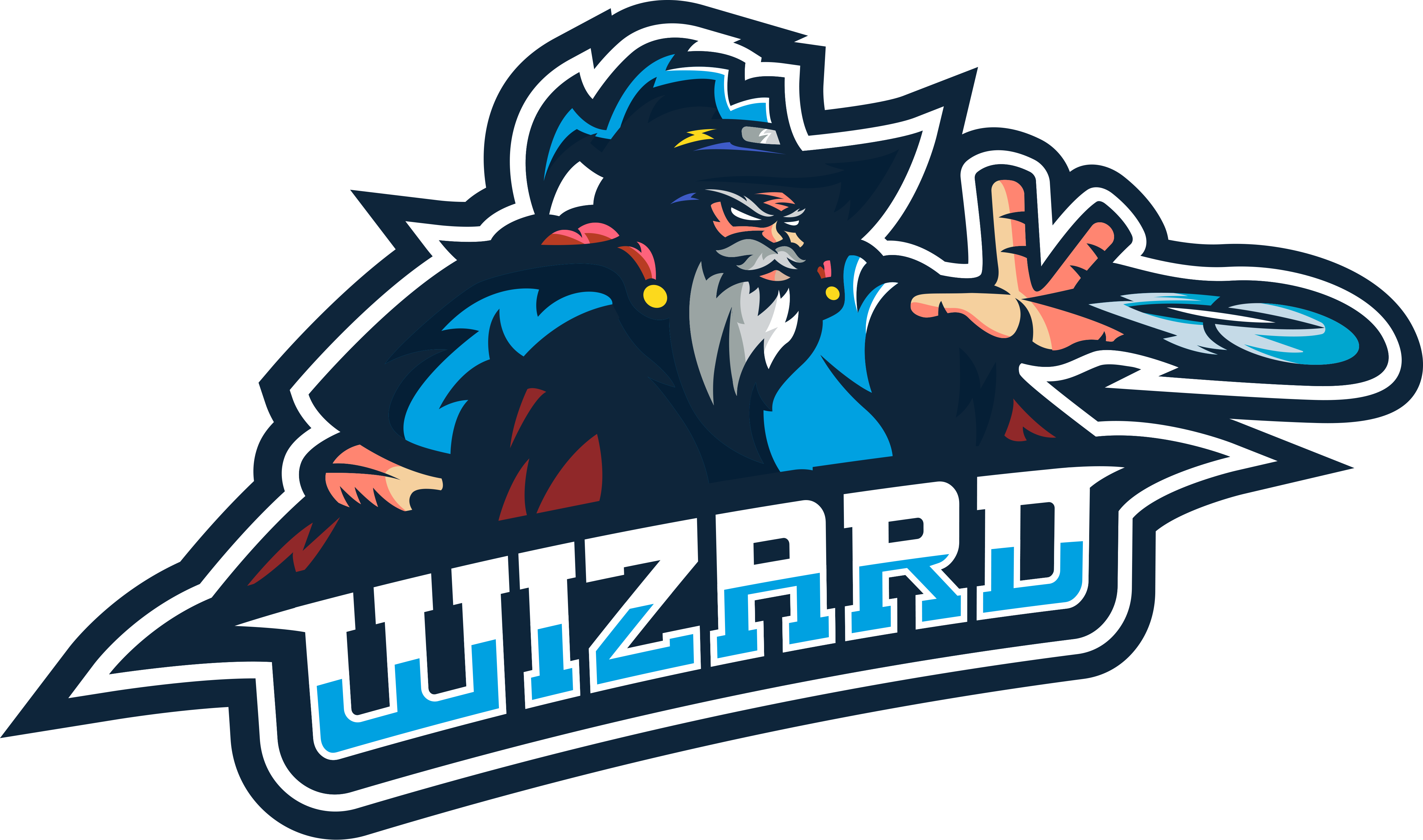 Logo Wizard Png - Wizard Logo Clipart (4740x2800), Png Download