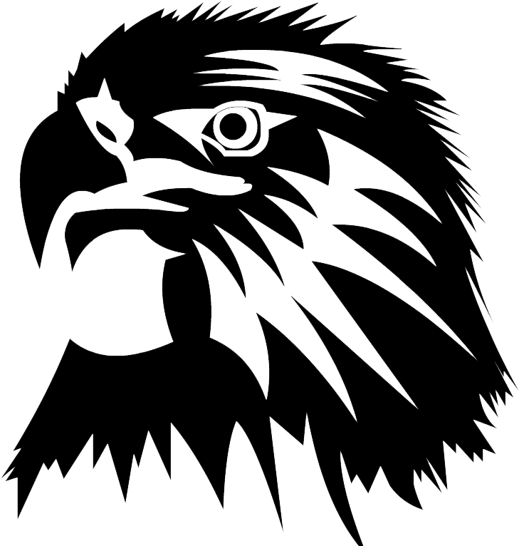 Eagle Png Images Transparent Free - Eagle Head Silhouette Png Clipart (800x800), Png Download