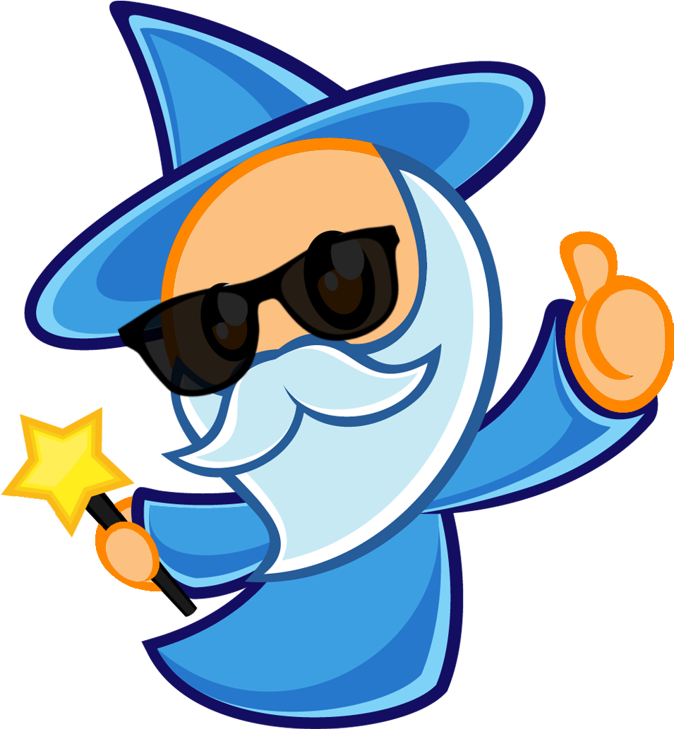 Animated Wizard Clipart (1320x1320), Png Download