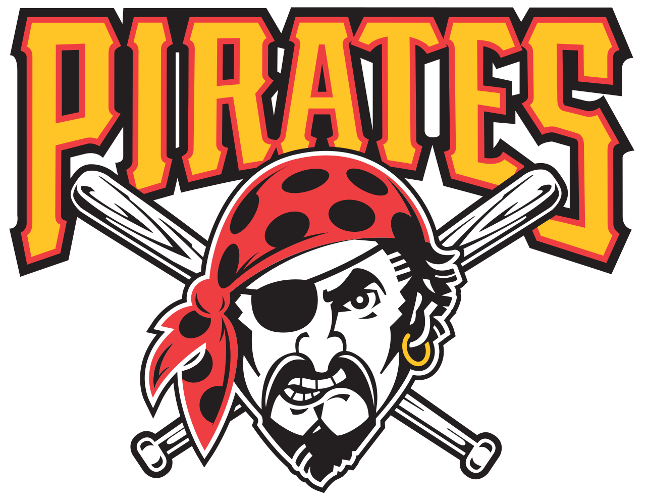 Pittsburgh Pirates Logo Vector Png - Pittsburgh Pirates Logo Clipart (1280x996), Png Download