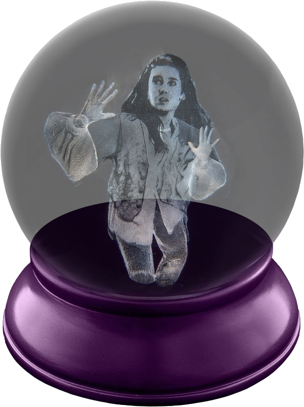 "it's A Crystal - Icon Labyrinth Crystal Ball Clipart (592x793), Png Download