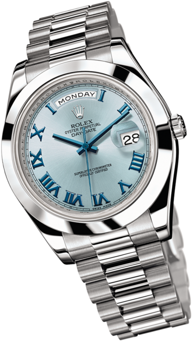 Preowned Rolex Watches - Rolex Day Date Ii Clipart (600x801), Png Download