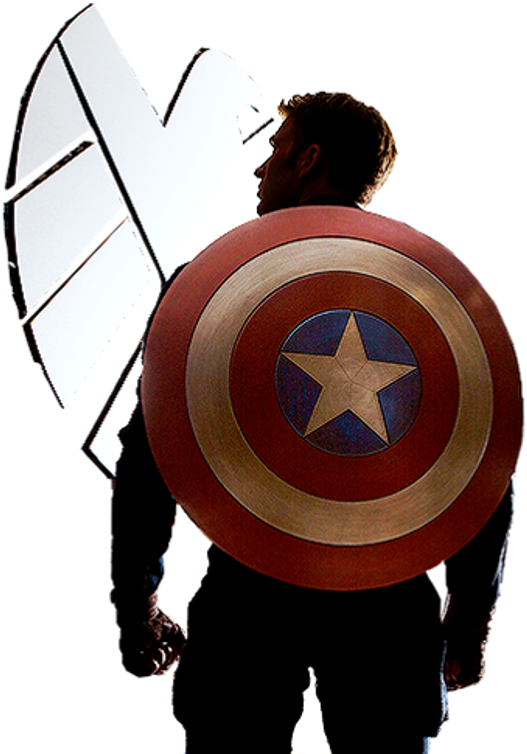 Captain America The Winter Soldier Png - Capitan America Winter Soldier Png Clipart (572x774), Png Download