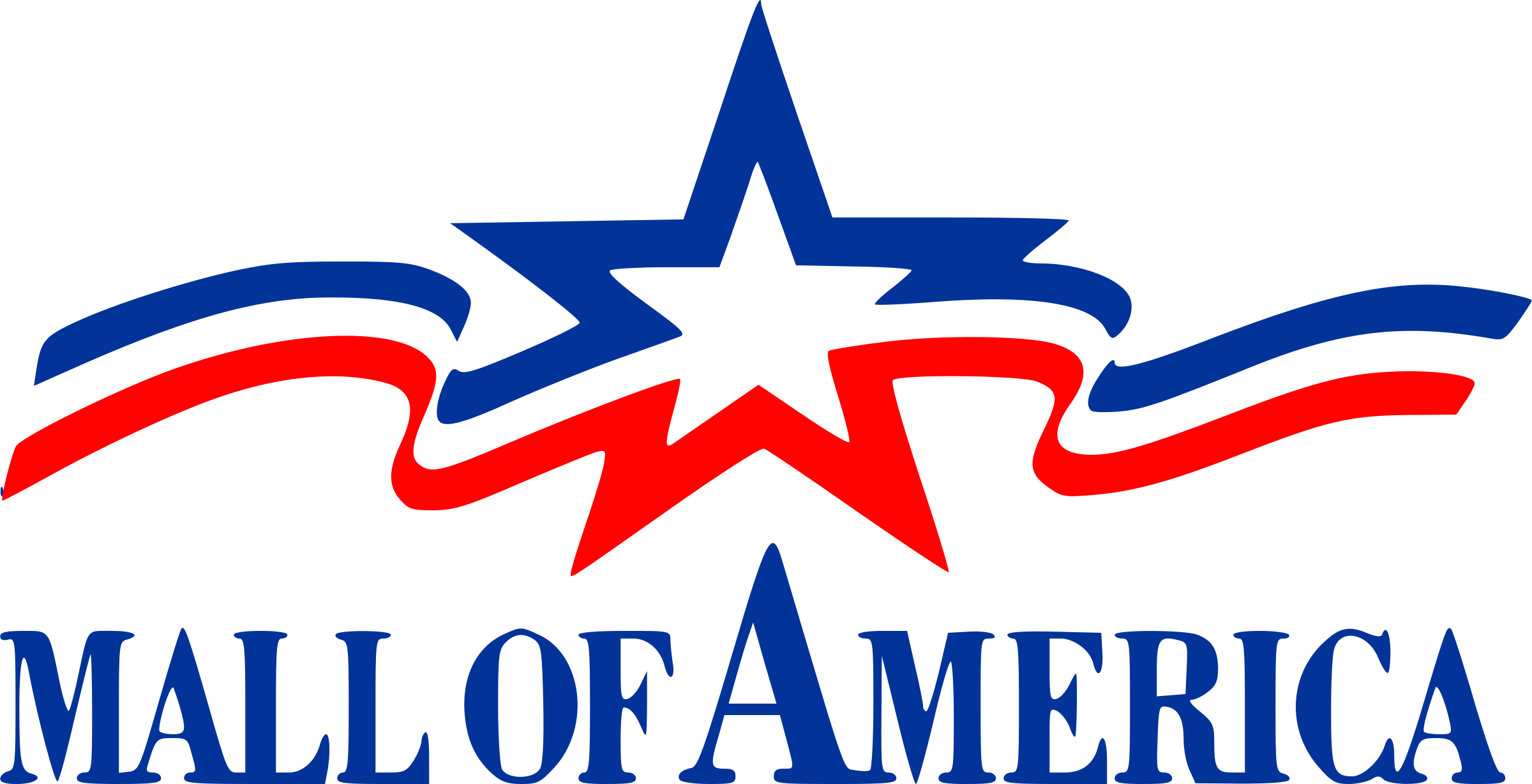 Mall Of America Logo Png Transparent - Mall Of America Logo Clipart (2400x1229), Png Download
