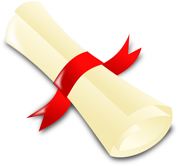 Diploma Clip Art - Png Download (640x580), Png Download