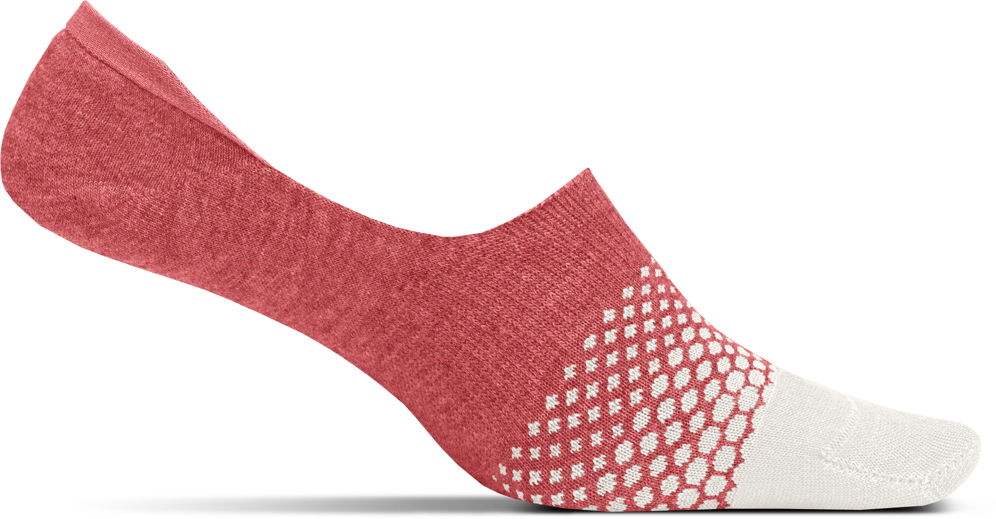 Women's Hidden Ombre Coral - Sock Clipart (4191x2184), Png Download
