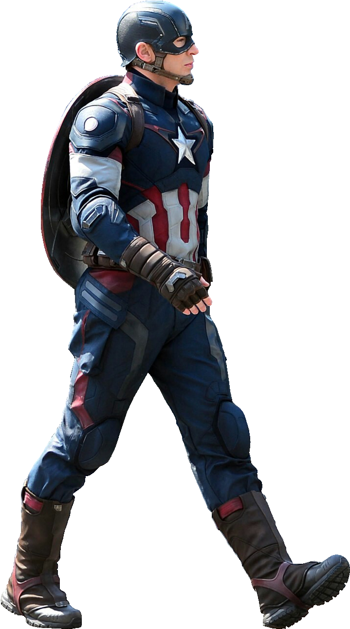 Free Png Captain America Png - Bucky Barnes And Captain America Clipart (480x794), Png Download
