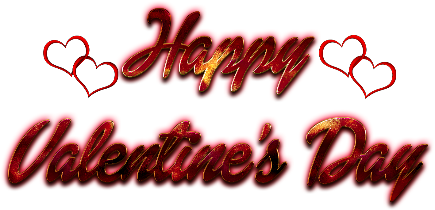 Happy Valentines Day Png Image Clipart (1525x714), Png Download