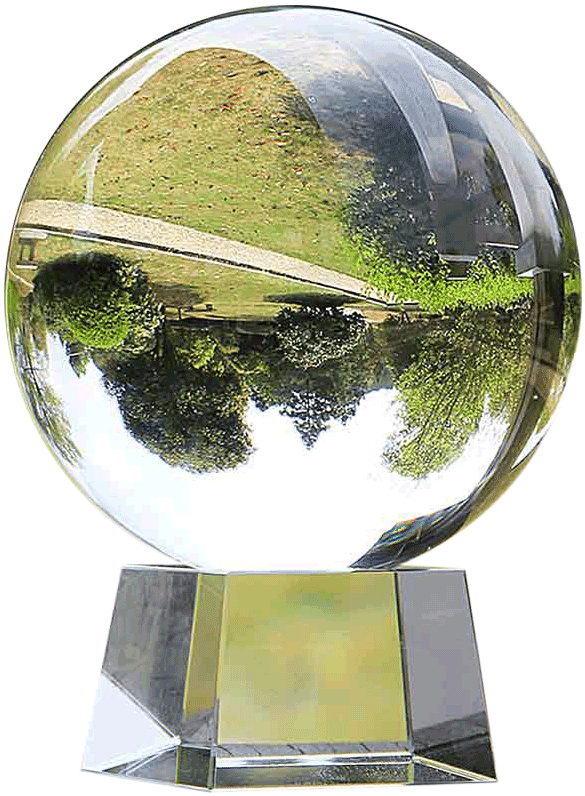 White Crystal Ball Lucky Feng Shui Transparent Acrobatic - Crystal Ball Clipart (800x800), Png Download
