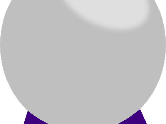 Crystals Clipart Crystal Ball - Circle - Png Download (640x480), Png Download