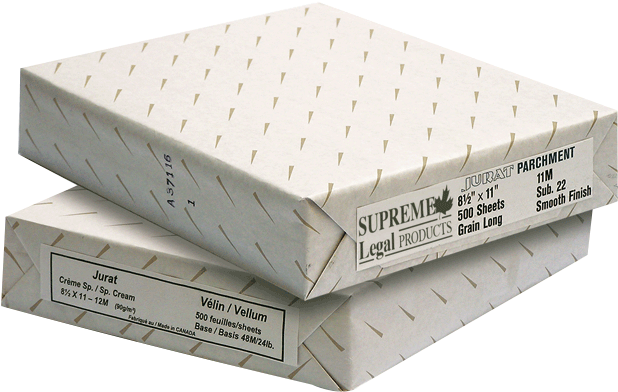 D&d Private Brand Jurat Parchment Paper 11" White 22 - Box Clipart (650x650), Png Download