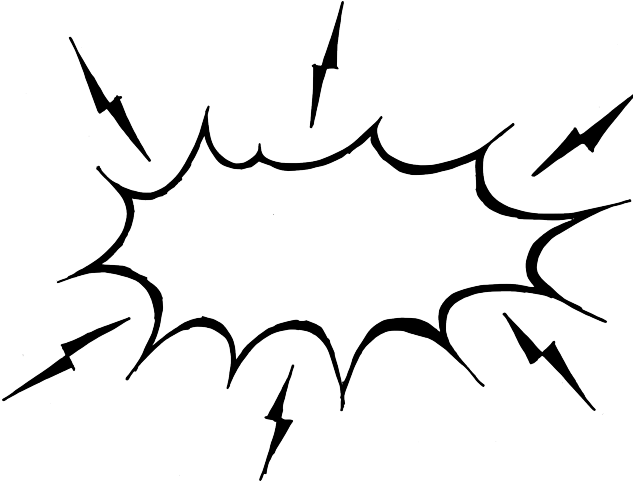 Comic Bubble - Png Balloon Comic Hd Clipart (640x480), Png Download