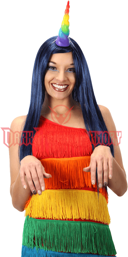 Licorne Corne Arc En Ciel Clipart (850x850), Png Download