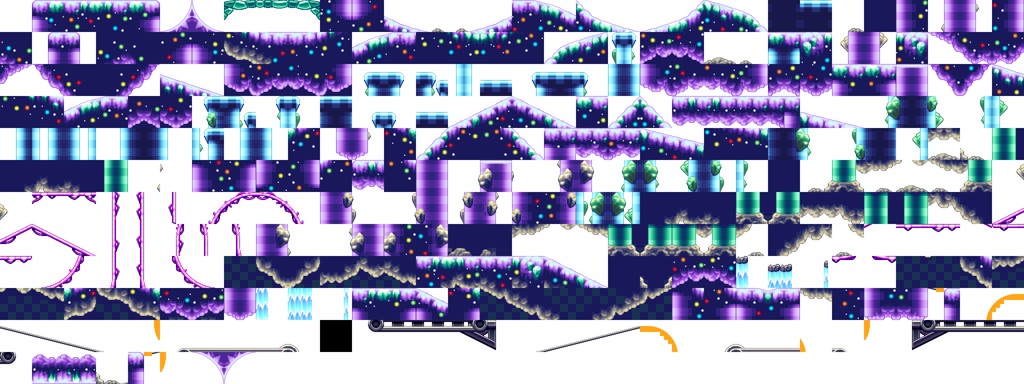 Coral Cave Act 1 - Graphic Design Clipart (2048x768), Png Download