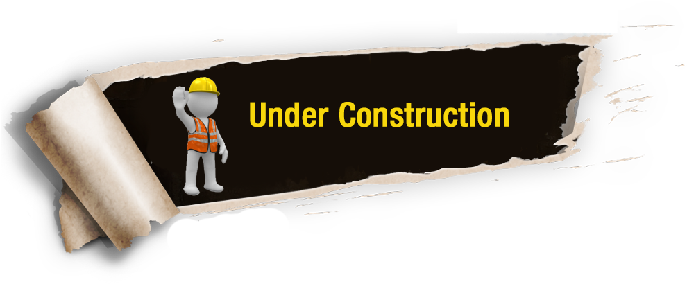 Construction Png File Download Free - Under Construction Sign Clipart (989x439), Png Download