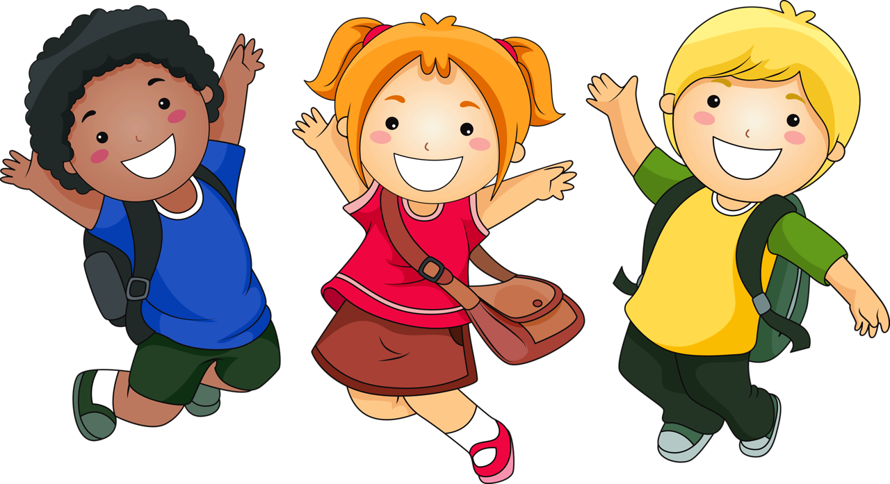 800 X 436 17 - Kids School Cartoon Png Clipart (800x436), Png Download
