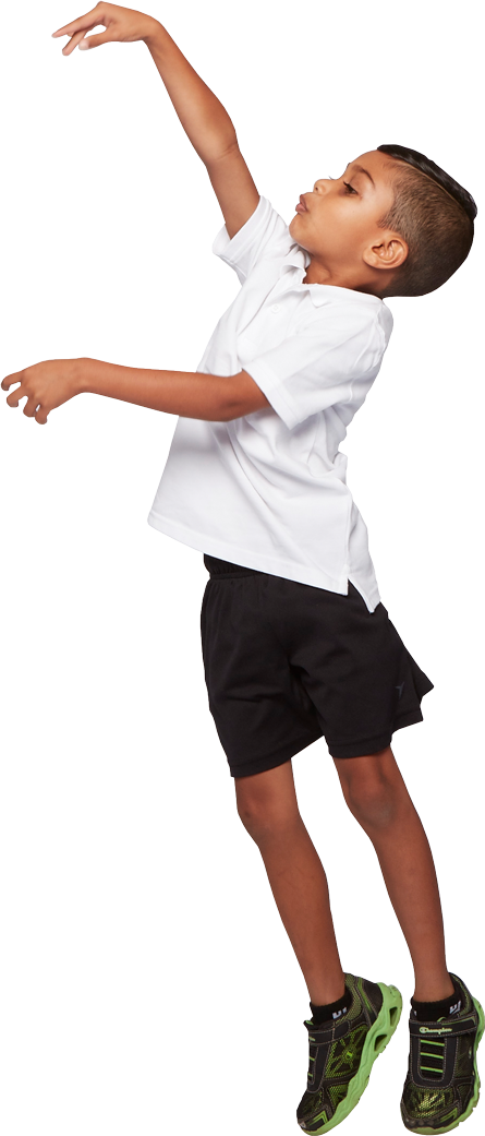 Basketball - Transparent Kids Basketball Clipart (445x1041), Png Download