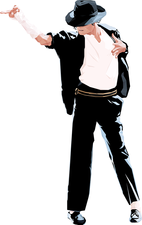 Michael Jackson Png Image - Michael Jackson Dance Pose Clipart (600x947), Png Download