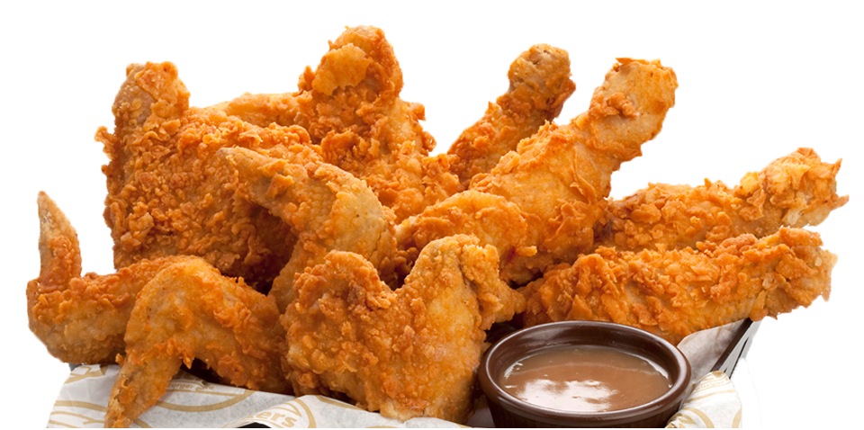 Fried Chicken Png - Fried Chicken Transparent Png Clipart (960x478), Png Download