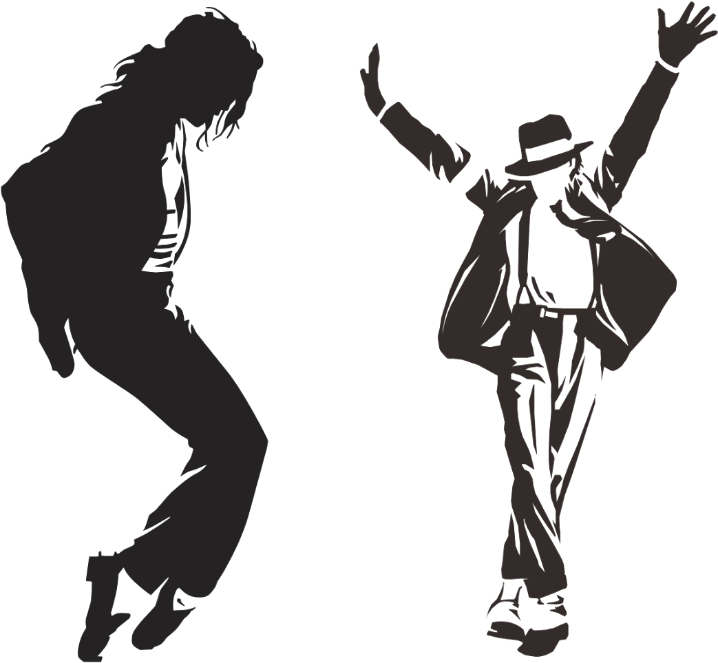 Download Michael Jackson - Michael Jackson Dancing Drawing Clipart Png