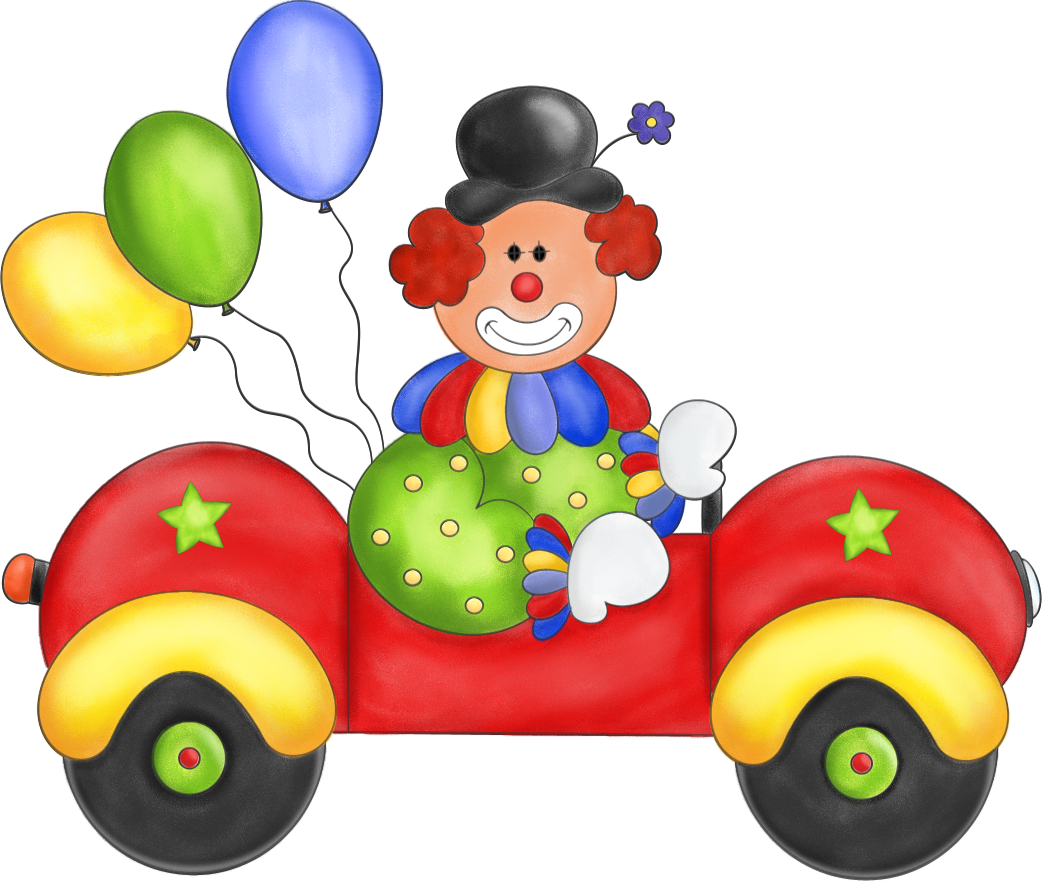 Clown Png Photos - Clown Car Clipart Transparent Png (1024x866), Png Download