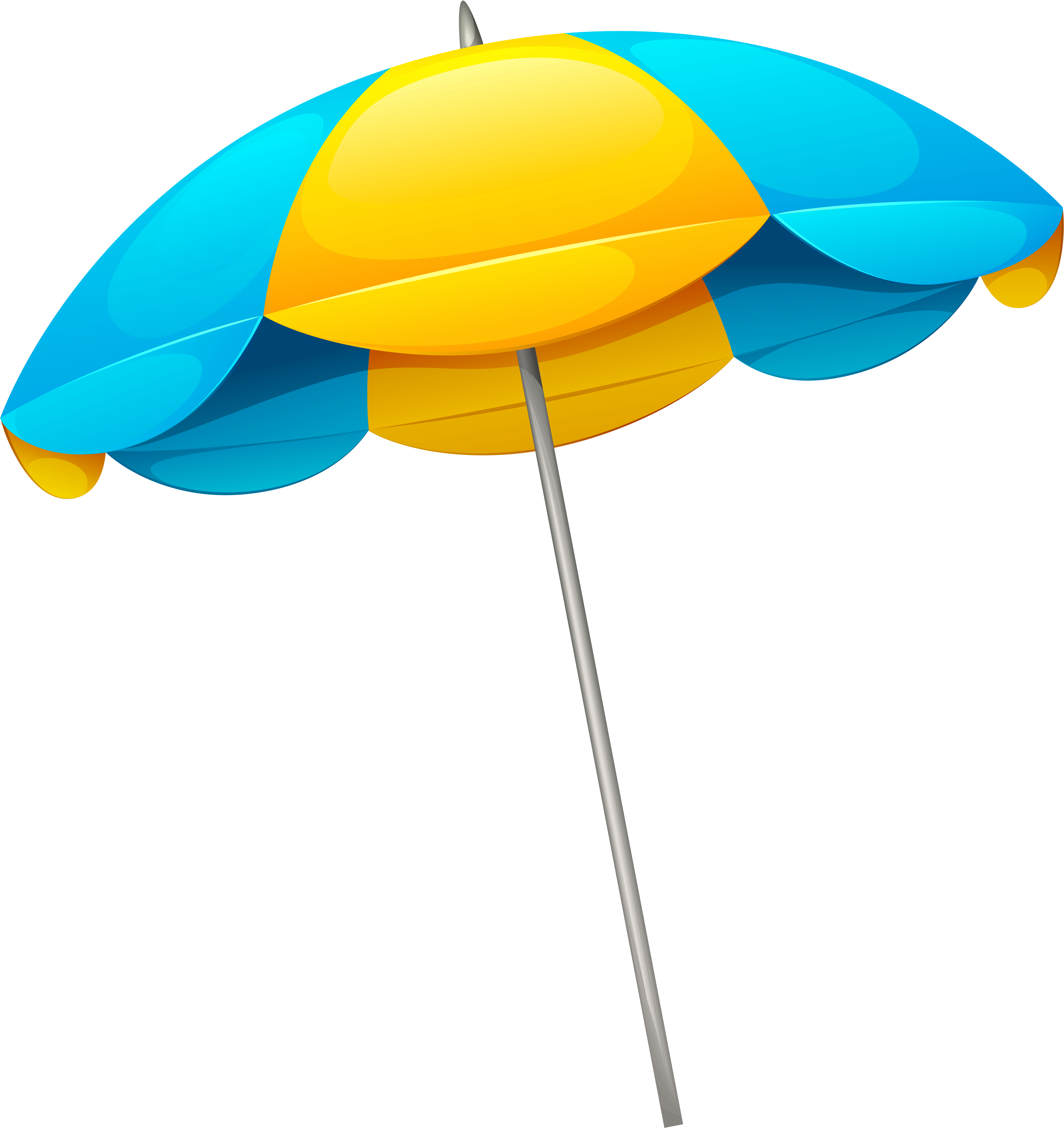 Beach Party Background - Beach Umbrella Clipart Png Transparent Png (4055x4400), Png Download