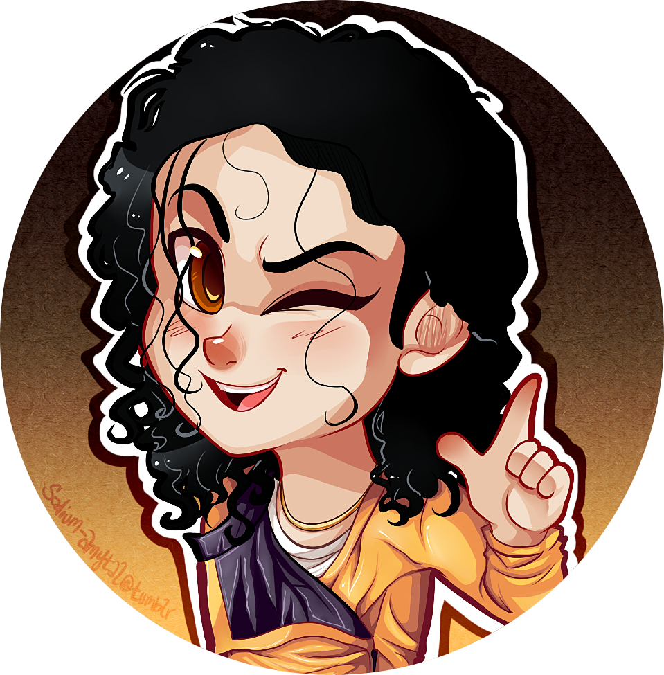 Z75555555555555555h - Michael Jackson Cartoon Png Clipart (959x975), Png Download