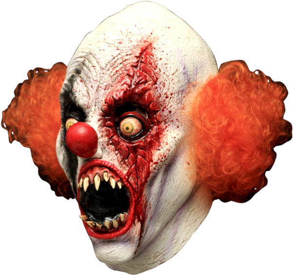 Halloween Mask New - Creepy Killer Clown Clipart (600x600), Png Download