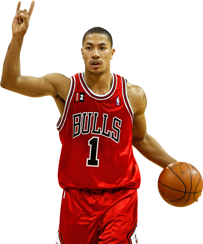 Nba Stars, Chris Bosh, Kobe Bryant, Carmelo Anthony, - Derrick Rose No Background Clipart (668x800), Png Download